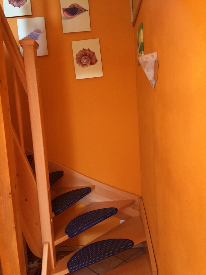 Treppenaufgang zum OG - Schlafen